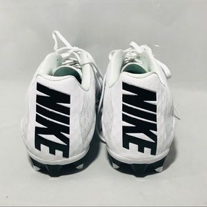 all white vapor cleats